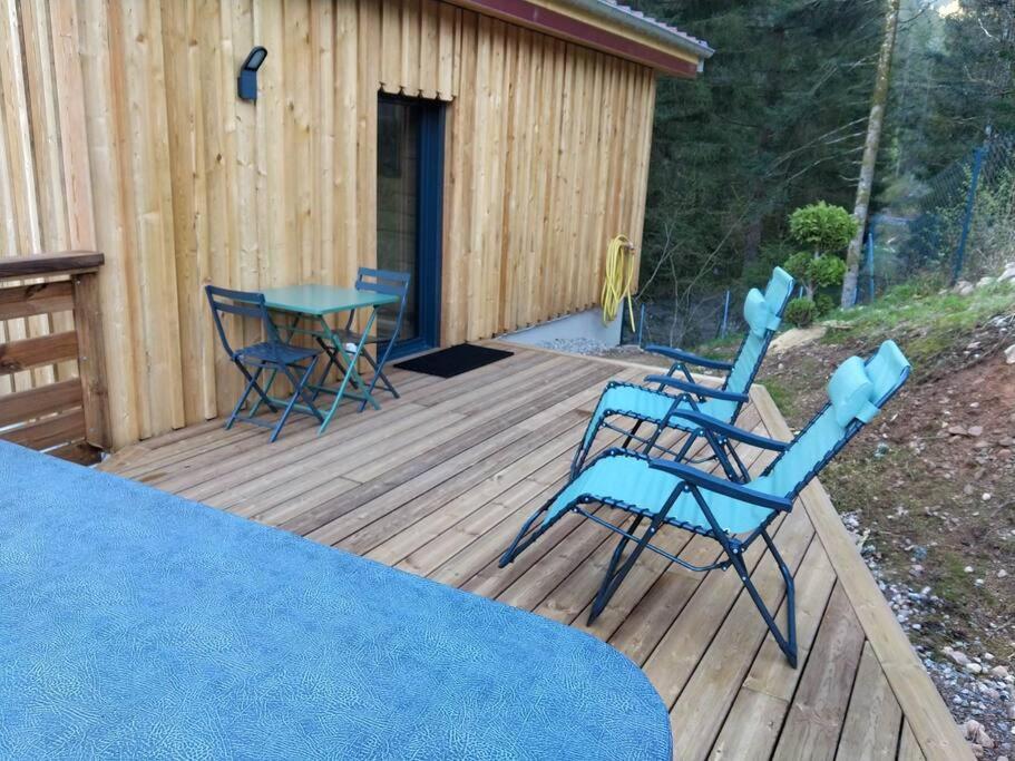 Le Refuge Perche Du Saut De La Bourrique Spa, Terrain Cloture Gérardmer Εξωτερικό φωτογραφία