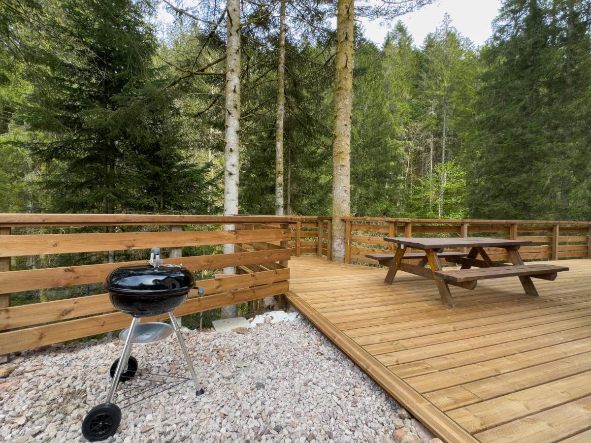 Le Refuge Perche Du Saut De La Bourrique Spa, Terrain Cloture Gérardmer Εξωτερικό φωτογραφία